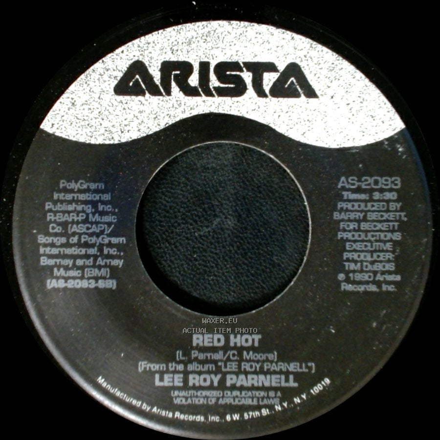 Lee Roy Parnell - Red Hot / Family Tree side A