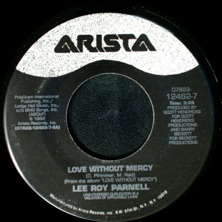 Lee Roy Parnell - Done Deal / Love Without Mercy side B
