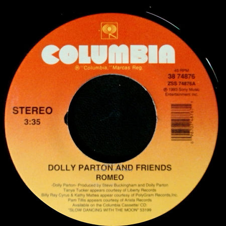 Dolly Parton / Dolly Parton And Friends - High And Mighty / Romeo side B