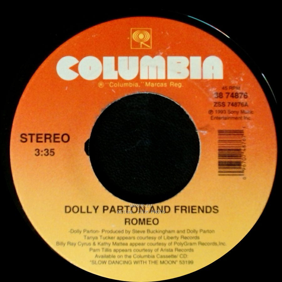 Dolly Parton / Dolly Parton And Friends - High And Mighty / Romeo side B