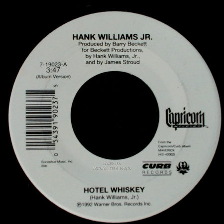 Hank Williams Jr. - The Count Song / Hotel Whiskey side A