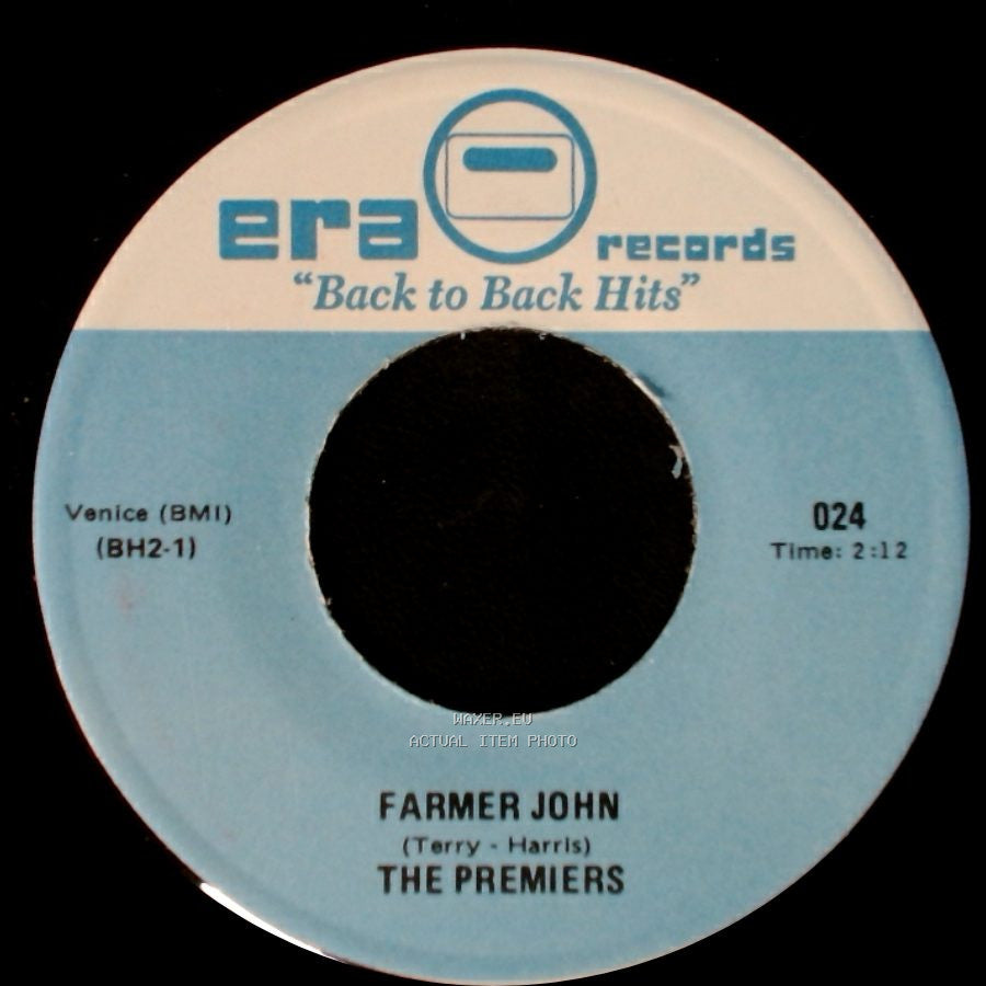 The Premiers / The Blendells - Farmer John / La La La La La La side A