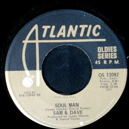 Sam & Dave / Sam And Dave - Soul Man / When Something Is Wrong With My Baby side A