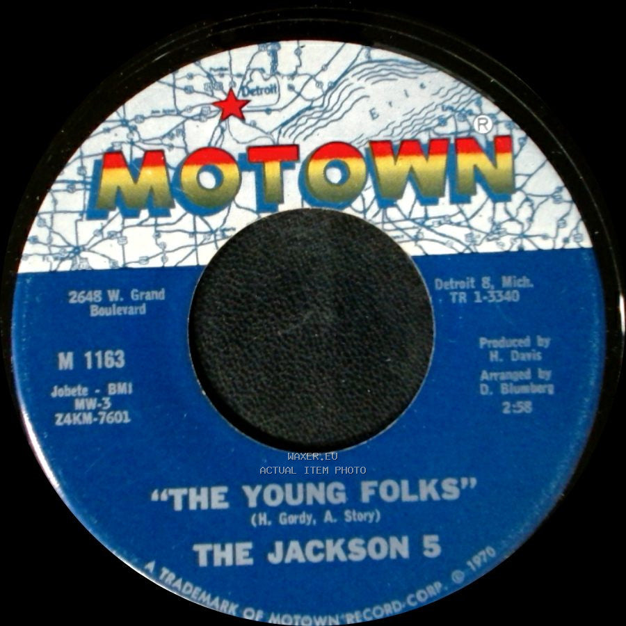 The Jackson 5 - A B C / The Young Folks side B