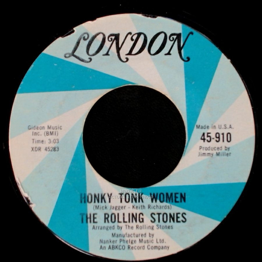 The Rolling Stones - Honky Tonk Women / You Can't Always Get What You Want side A