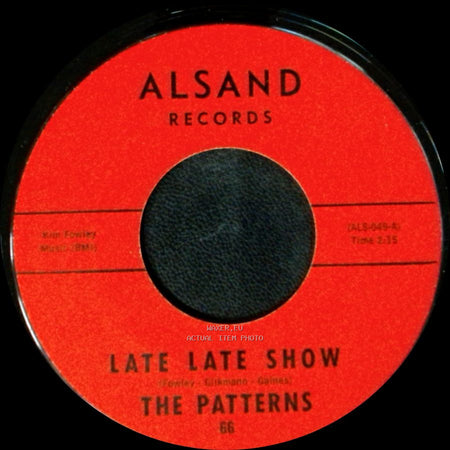 The Patterns - Take Me A Lifetime / Late Late Show side B