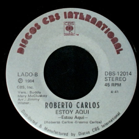 Roberto Carlos - Concavo Y Convexo / Estoy Aqui side B