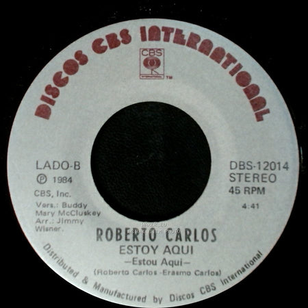 Roberto Carlos - Concavo Y Convexo / Estoy Aqui side B