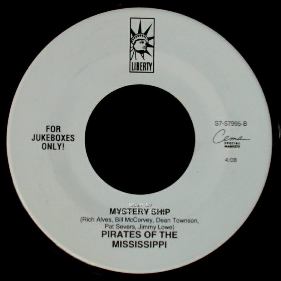 Pirates Of The Mississippi - A Street Man Named Desire / Mystery Ship side B