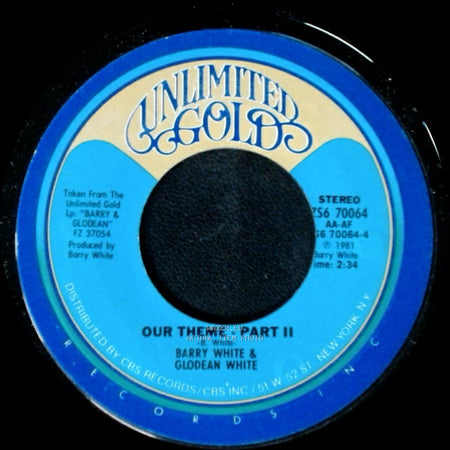 Barry White & Glodean White - Didn't We Make It Happen, Baby / Our Theme - Part Ii side B
