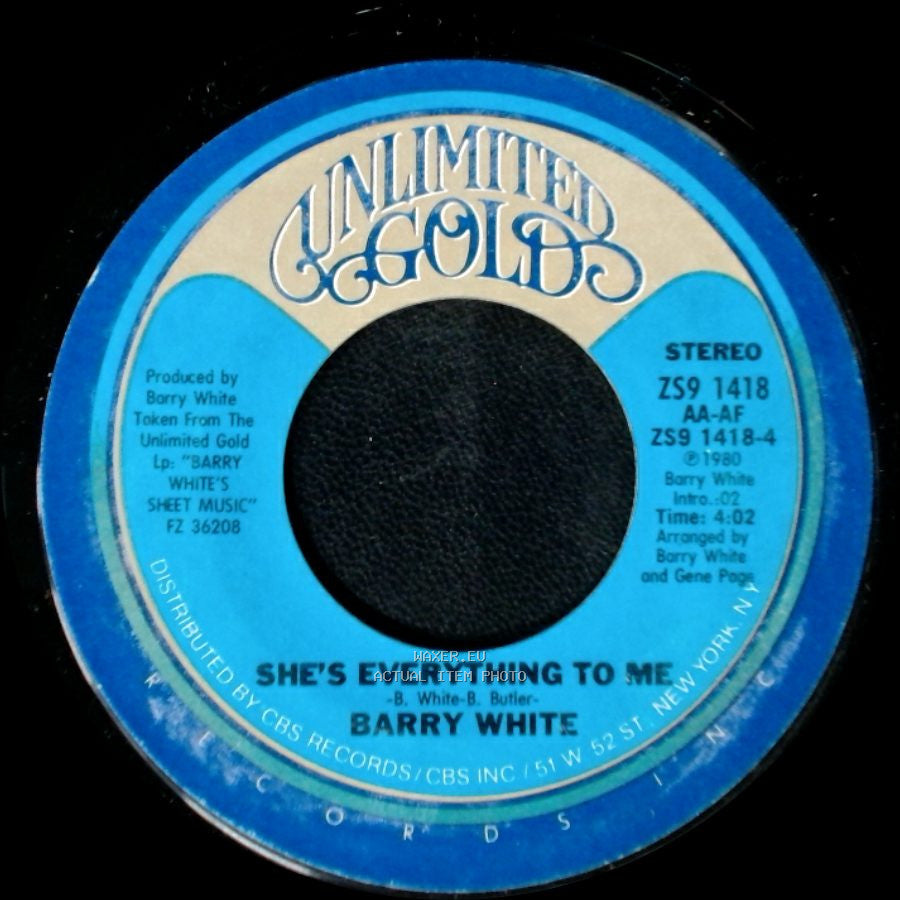Barry White - Love Makin' Music / She's Everything To Me side A