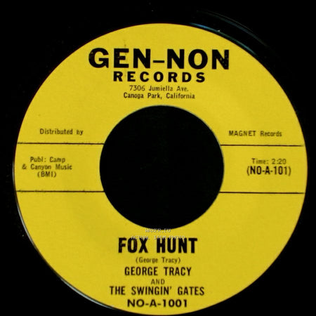 George Tracy And The Swingin' Gates - Fox Hunt / The Race side A