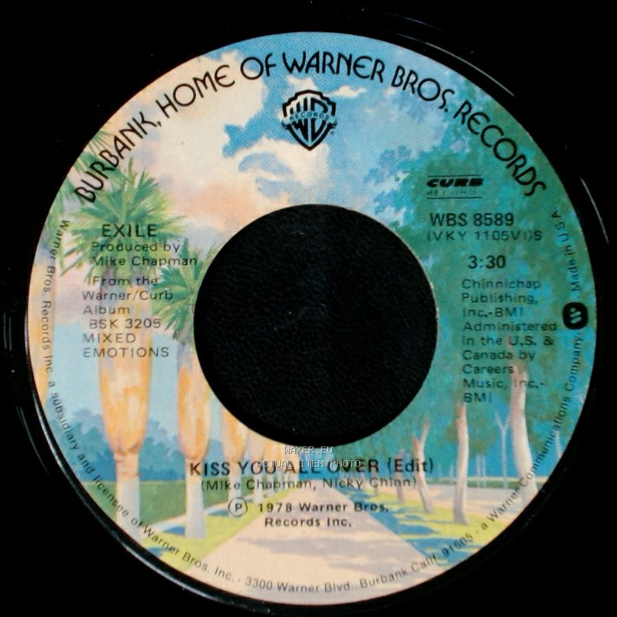 Exile - Kiss You All Over (Edit) / Don't Do It side A