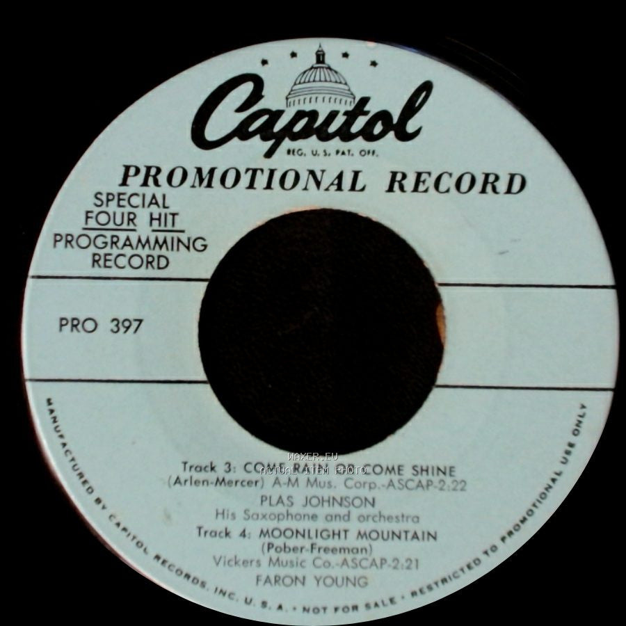 The Jonah Jones Quartet - On The Street Where You Live / Let Me Be Loved / Unknown Title B side B