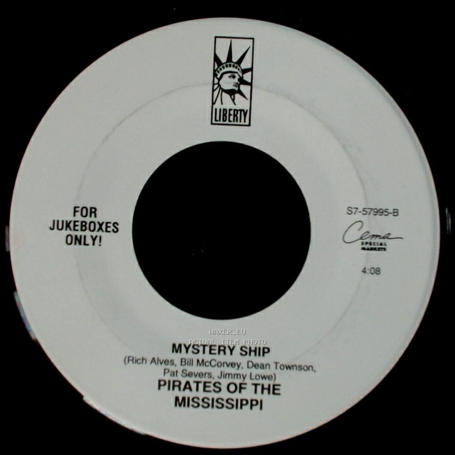 Pirates Of The Mississippi - A Street Man Named Desire / Mystery Ship side B