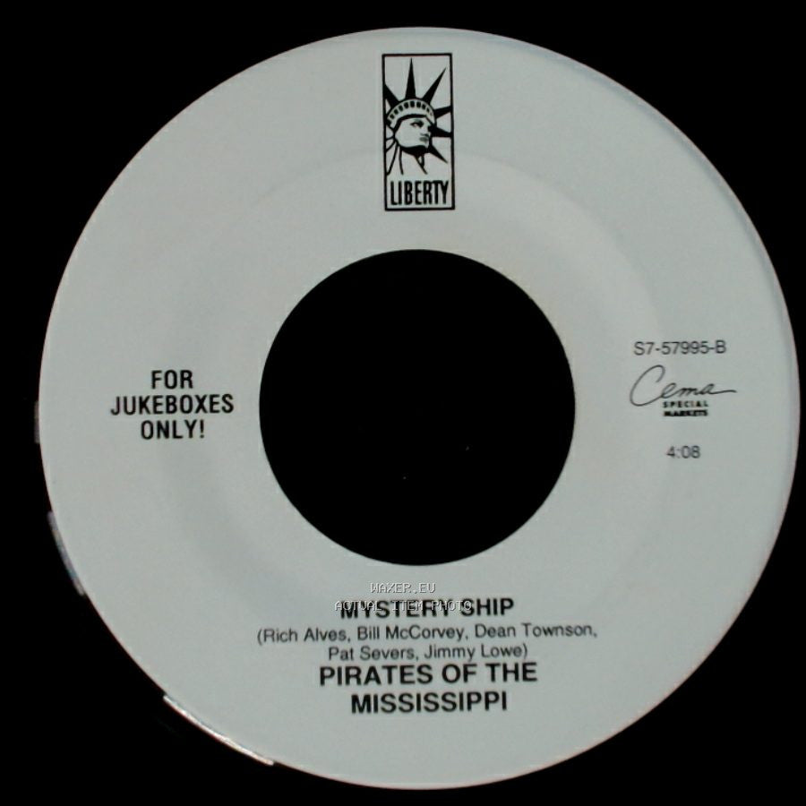 Pirates Of The Mississippi - A Street Man Named Desire / Mystery Ship side B