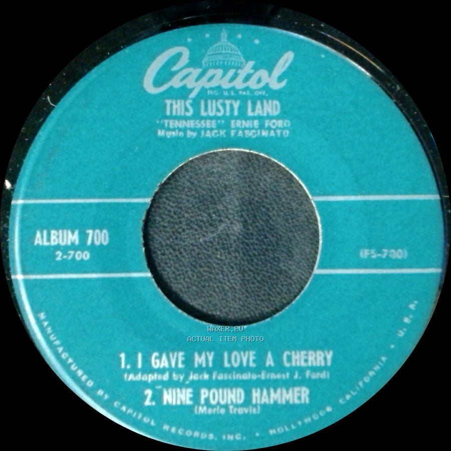 "Tennessee" Ernie Ford - This Lusty Land / This Lusty Land side B