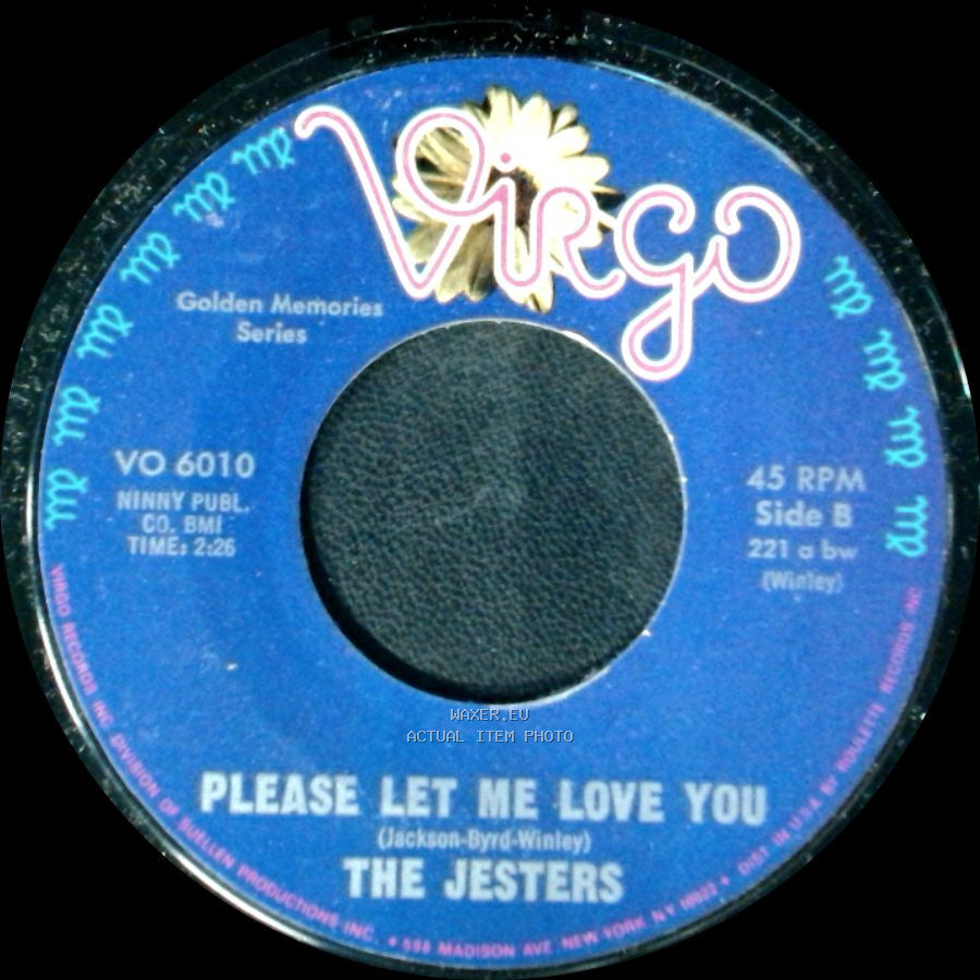 The Paragons / The Jesters - Florence / Please Let Me Love You side B