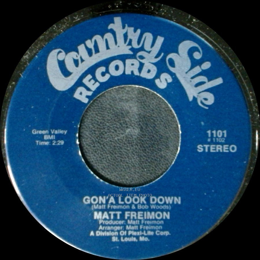 Matt Freimon - Gon'a Look Down / You Are My Sunshine side A