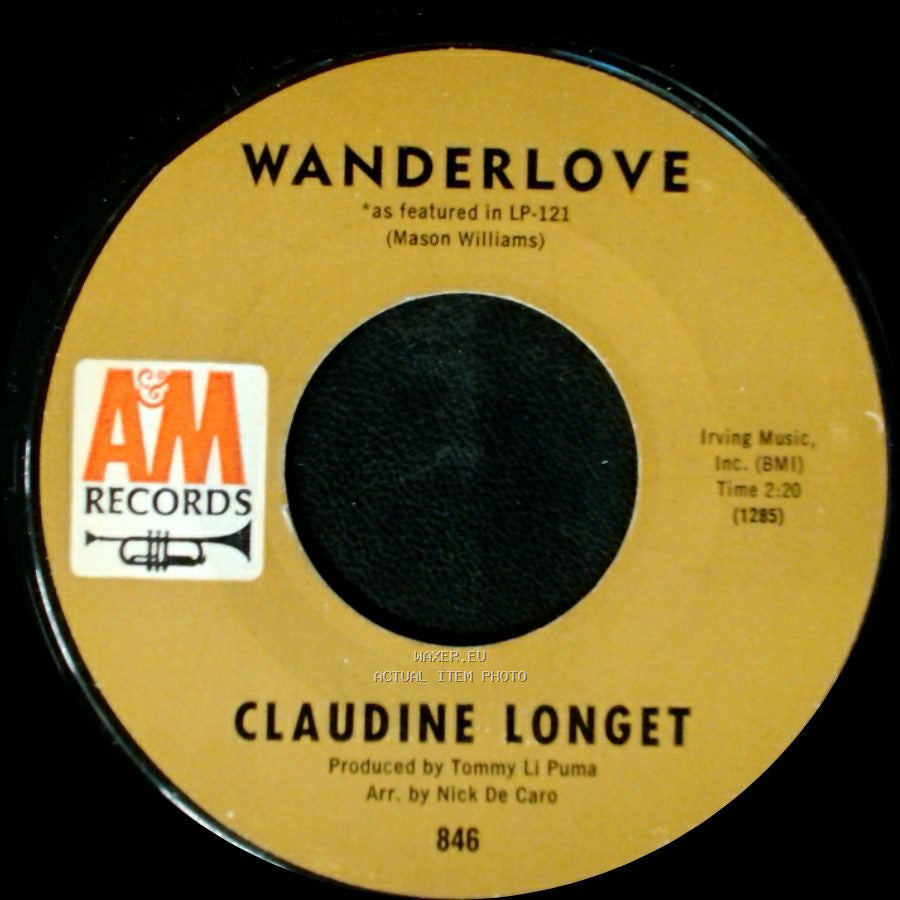 Claudine Longet - Wanderlove / Hello, Hello side A
