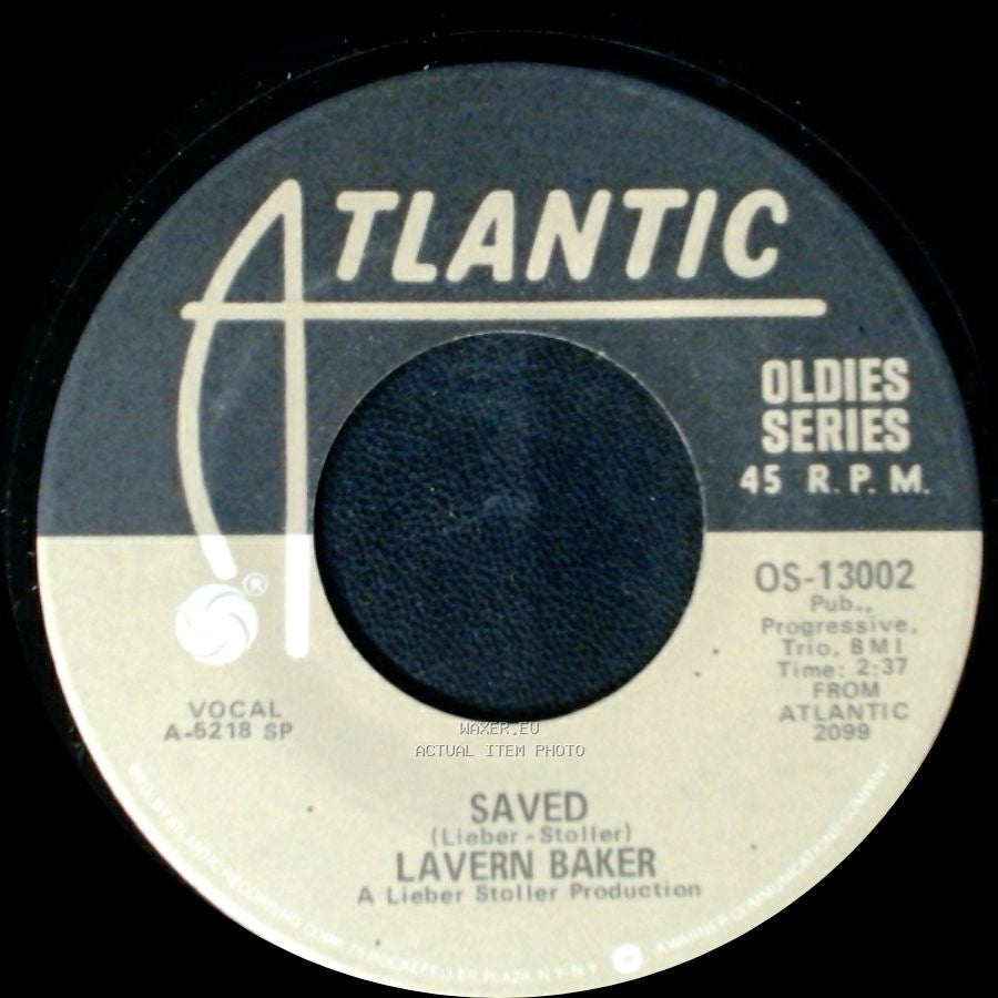 Lavern Baker - I Cried A Tear / Saved side B
