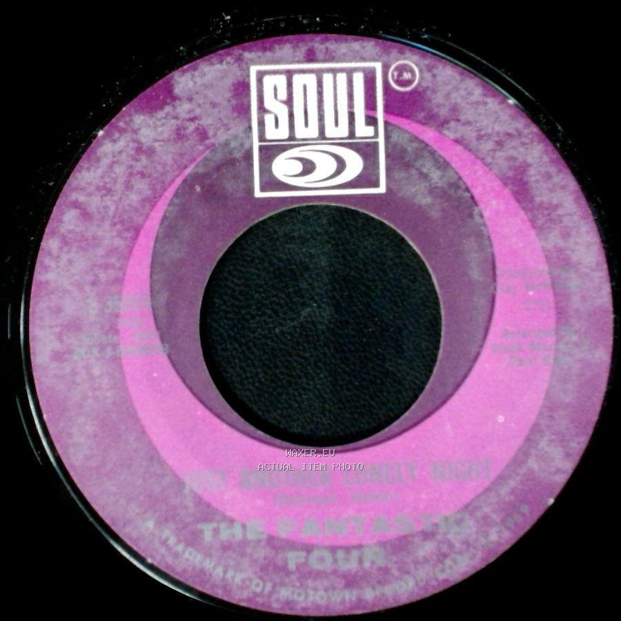 The Fantastic Four - Don't Care What You Want Me (Long As You Want Me) / One Another Lonely Night side B