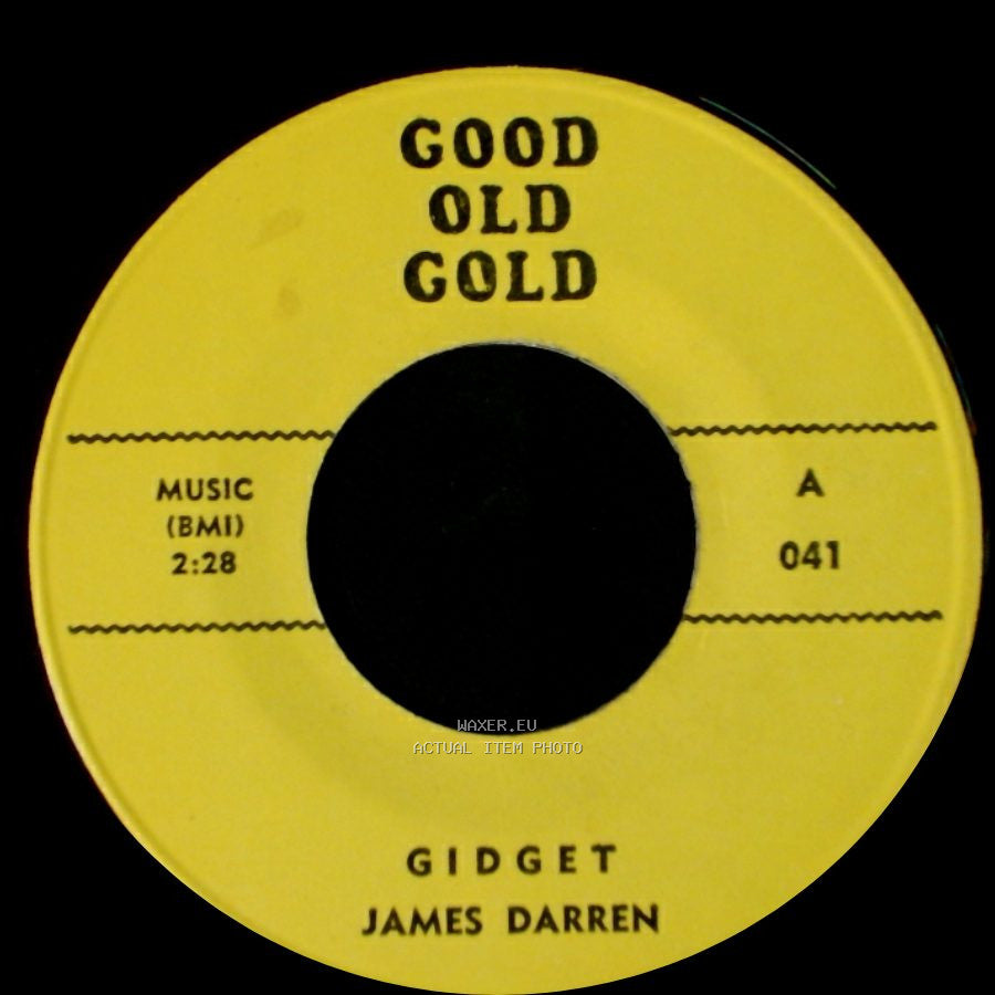James Darren - Gidget / Goodbye Cruel World side A
