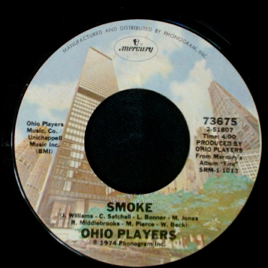 Ohio Players - Smoke / I Want To Be Free side A