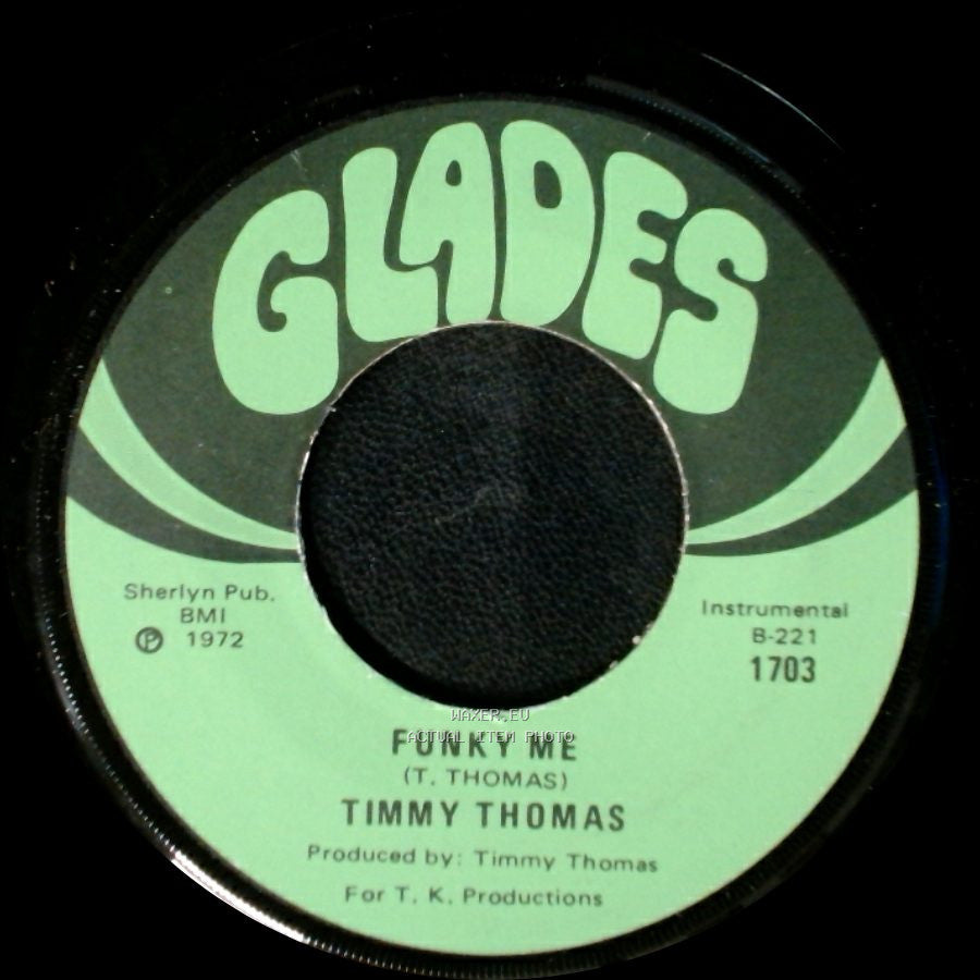 Timmy Thomas - Why Can't We Live Together / Funky Me side B