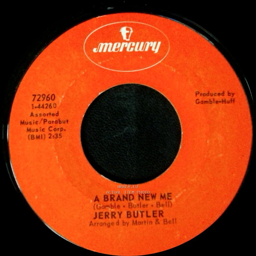 Jerry Butler - A Brand New Me / What's The Use Of Breaking Up side A