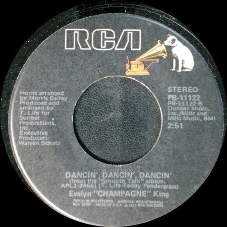 Evelyn "Champagne" King - Dancin' Dancin' Dancin' / Shame side A