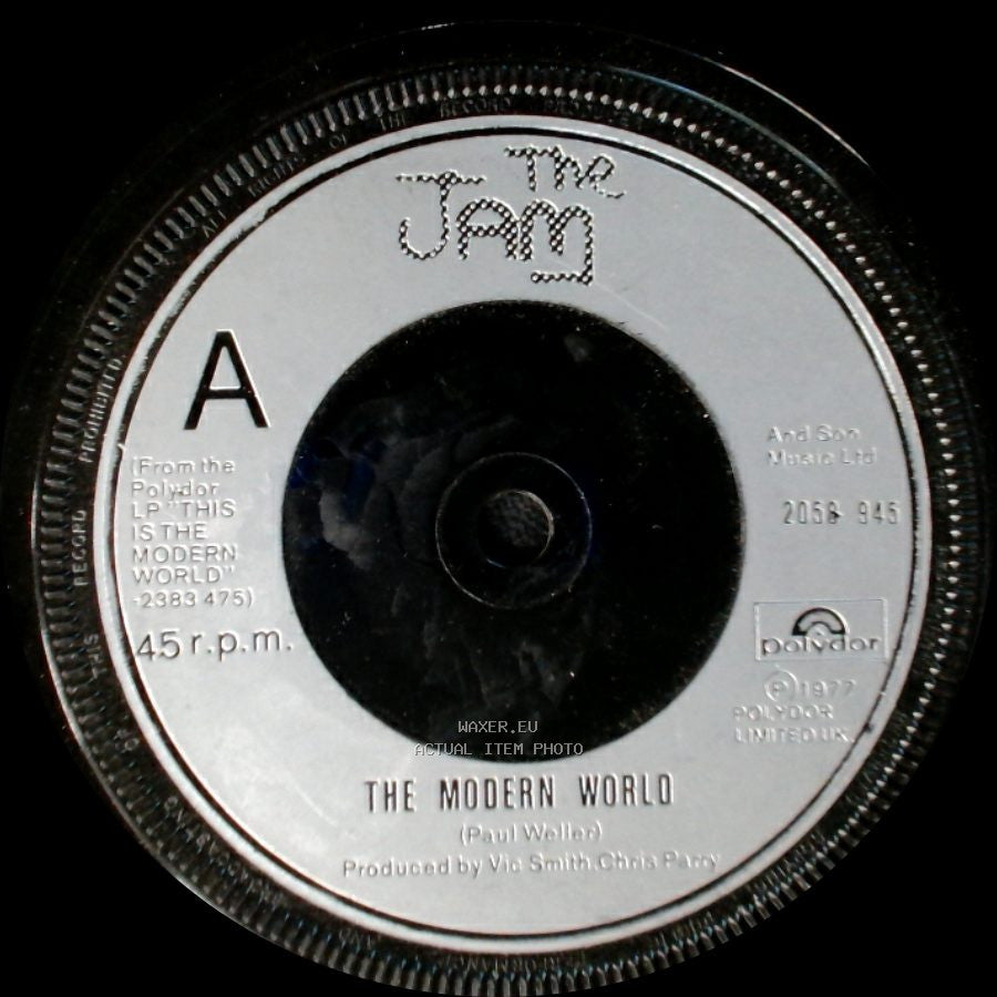 The Jam - The Modern World / Unknown Title B side A