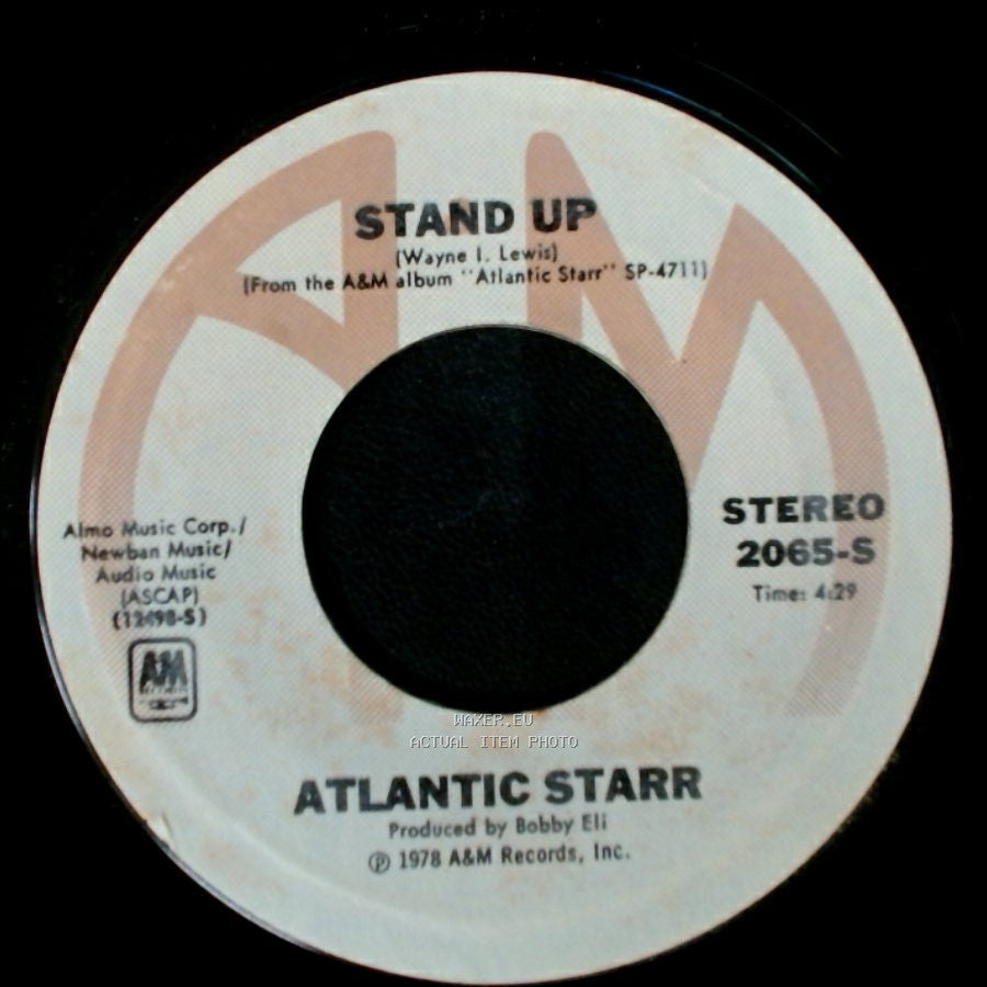 Atlantic Starr - Don't Abuse My Love / Stand Up side B