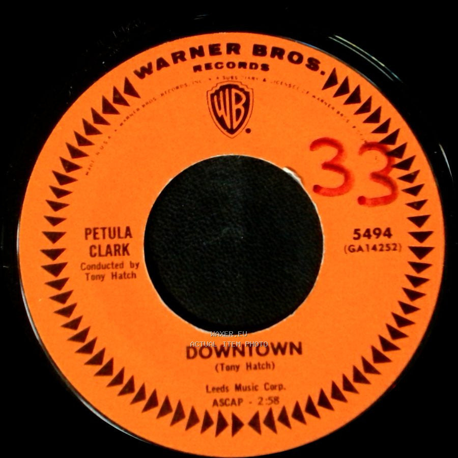 Petula Clark - Downtown / You'd Better Love Me side A
