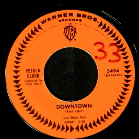 Petula Clark - Downtown / You'd Better Love Me side A