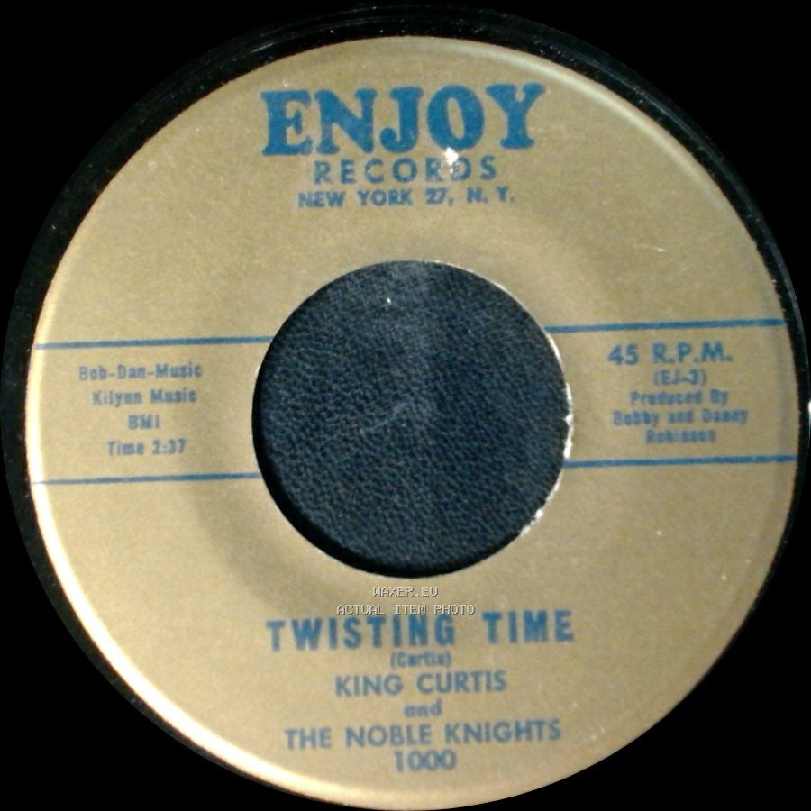 King Curtis And The Noble Knights - Twisting Time / Soul Twist side A