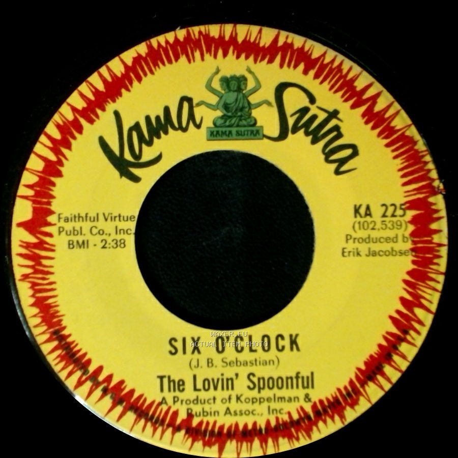 The Lovin' Spoonful - You're A Big Boy Now (The Finale) / Six O'clock side B