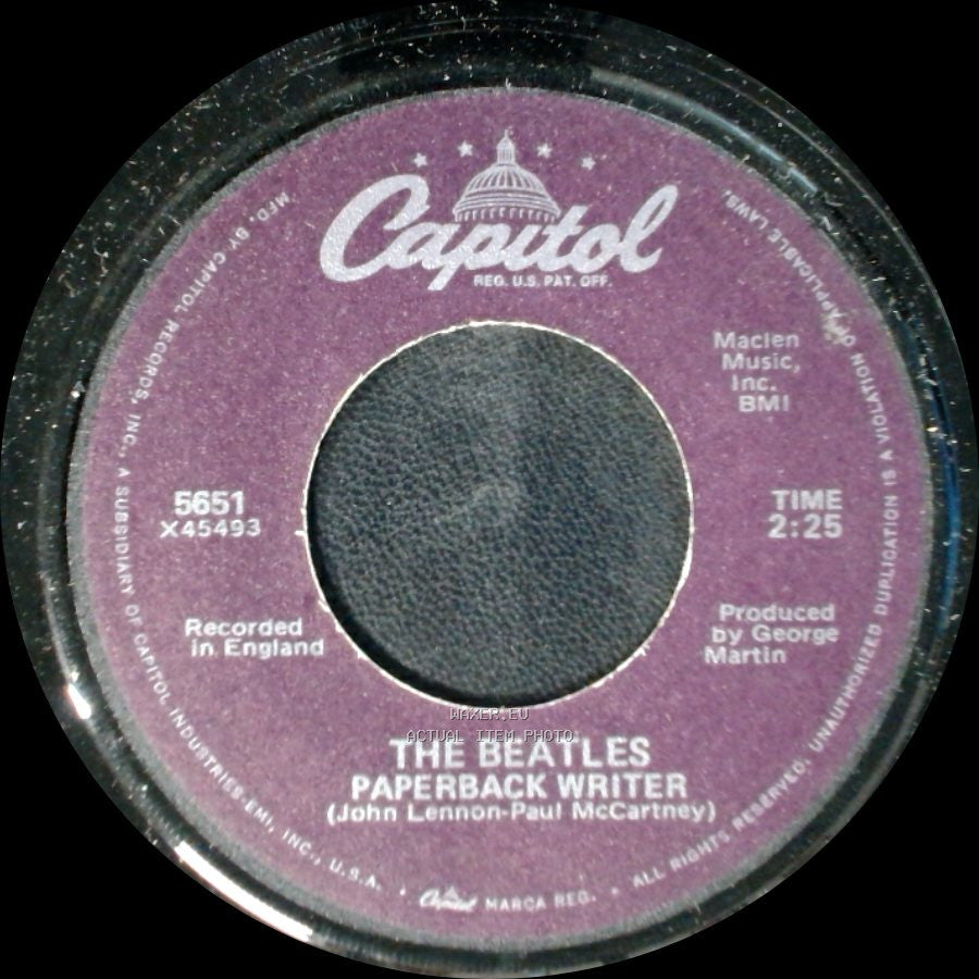 The Beatles - Paperback Writer / Rain side A