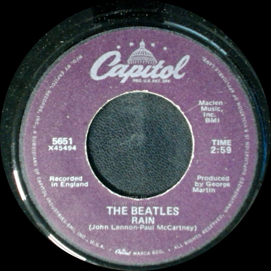 The Beatles - Paperback Writer / Rain side B