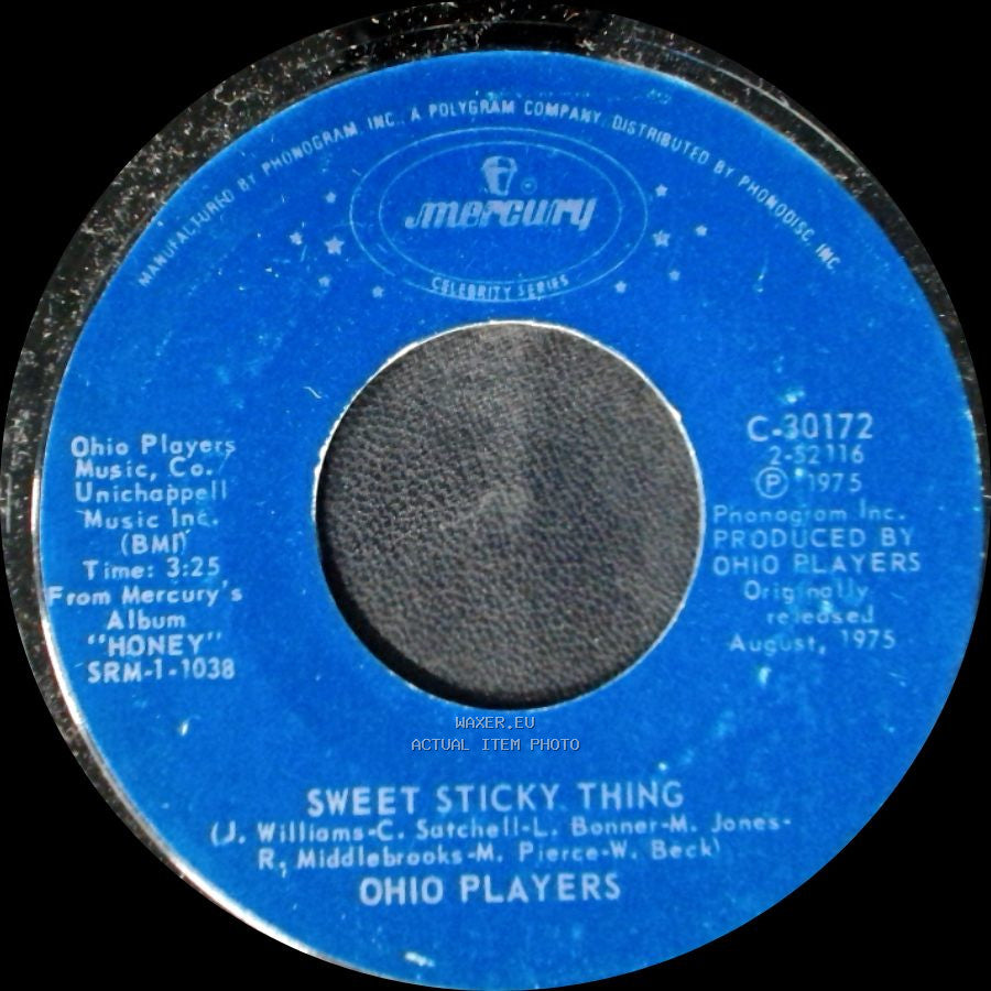 Ohio Players - Sweet Sticky Thing / Sweet Sticky Thing side A