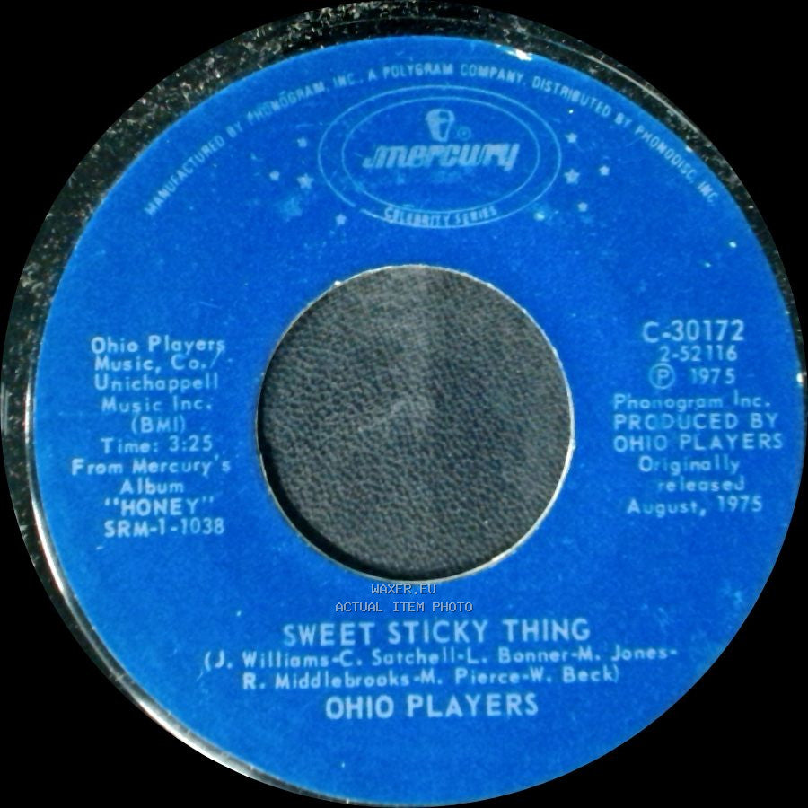 Ohio Players - Sweet Sticky Thing / Sweet Sticky Thing side B