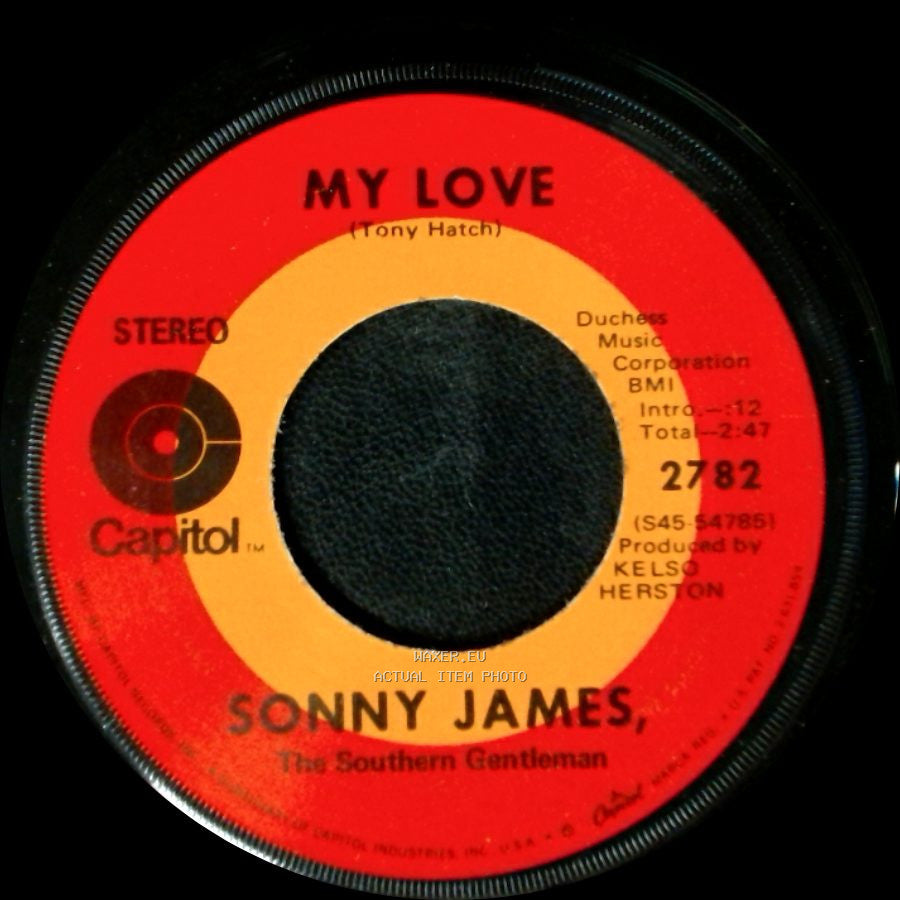 Sonny James - My Love / Blue For You side A