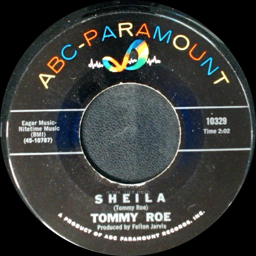 Tommy Roe - Sheila / Save Your Kisses side A