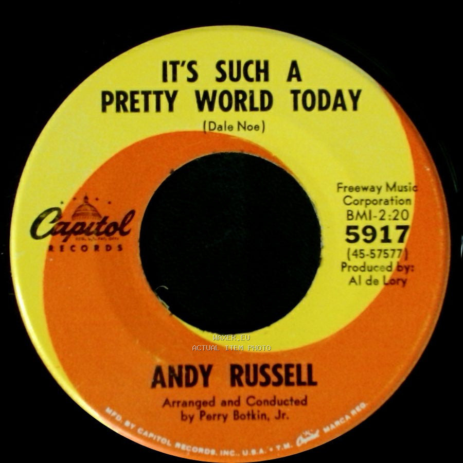 Andy Russell - It's Such A Pretty World Today / Summer Roses side A