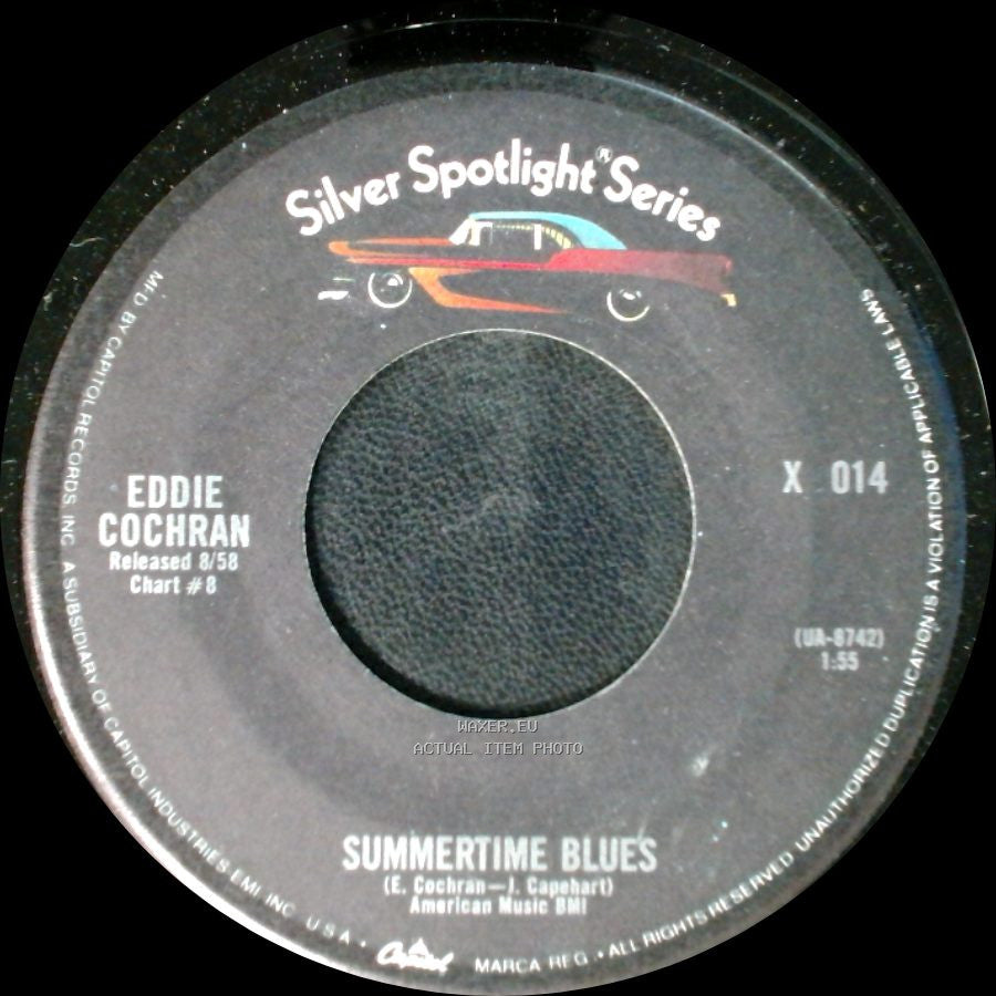 Eddie Cochran - Summertime Blues / Cut Across Shorty side A