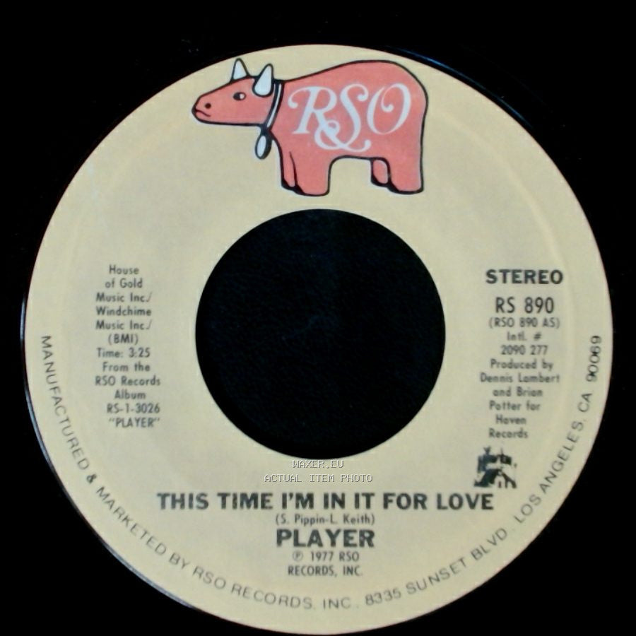 Player - Every Which Way / This Time I'm In It For Love side B