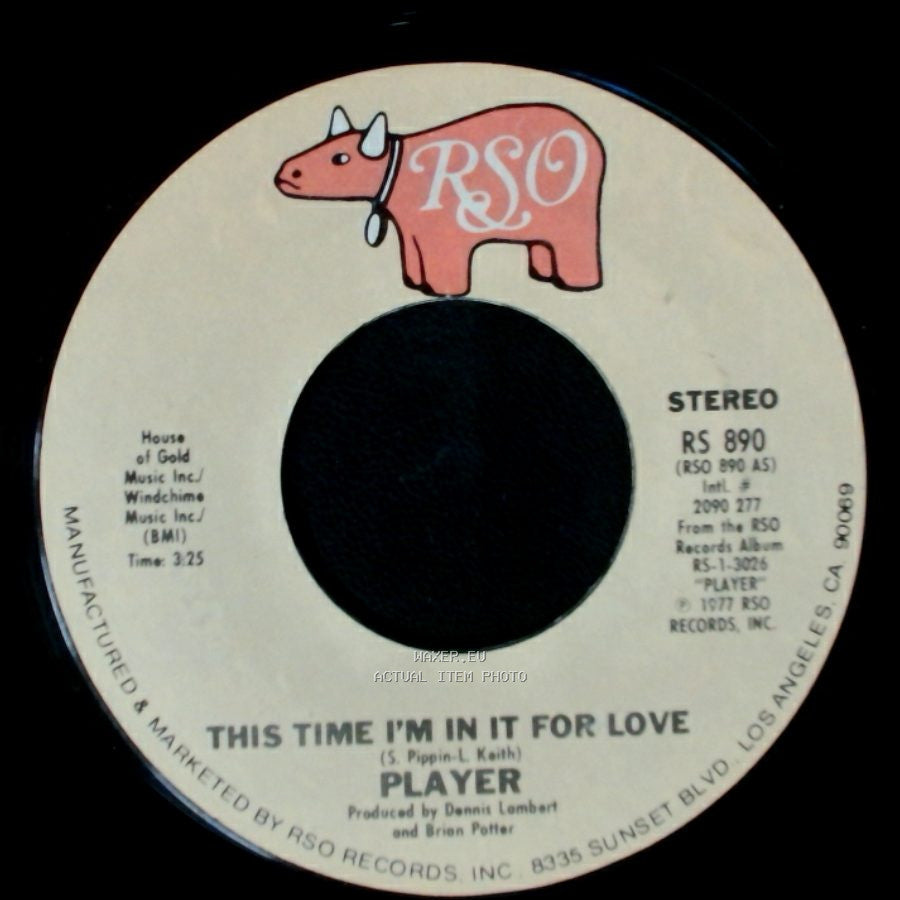 Player - Every Which Way / This Time I'm In It For Love side B