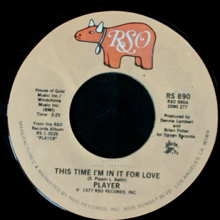 Player - Every Which Way / This Time I'm In It For Love side B