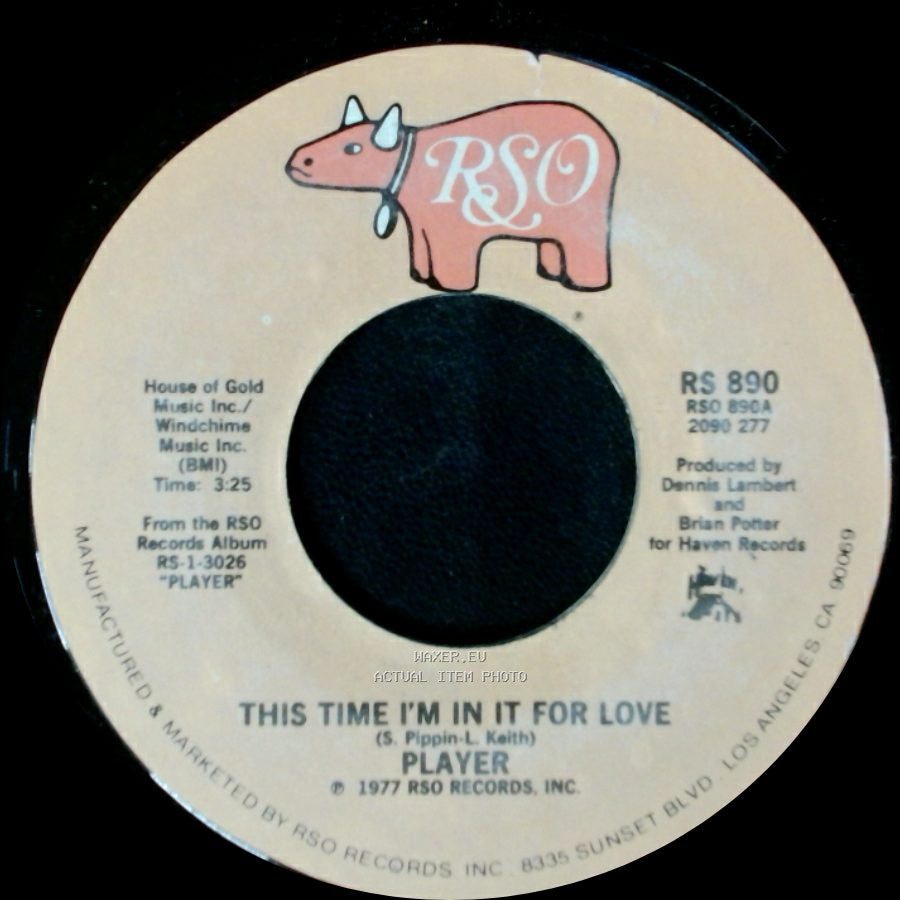 Player - Every Which Way / This Time I'm In It For Love side B