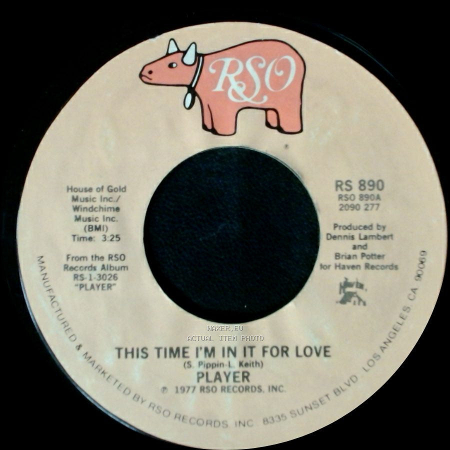 Player - Every Which Way / This Time I'm In It For Love side B